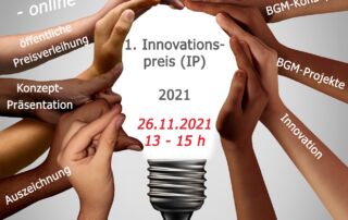 1. Innovationspreis des Bundesverbands Betriebliches Gesundheitsmanagement [BBGM] e. V.