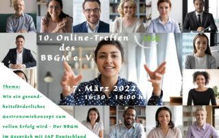 10. Online-Treffen des BBGM am 17. März 2022