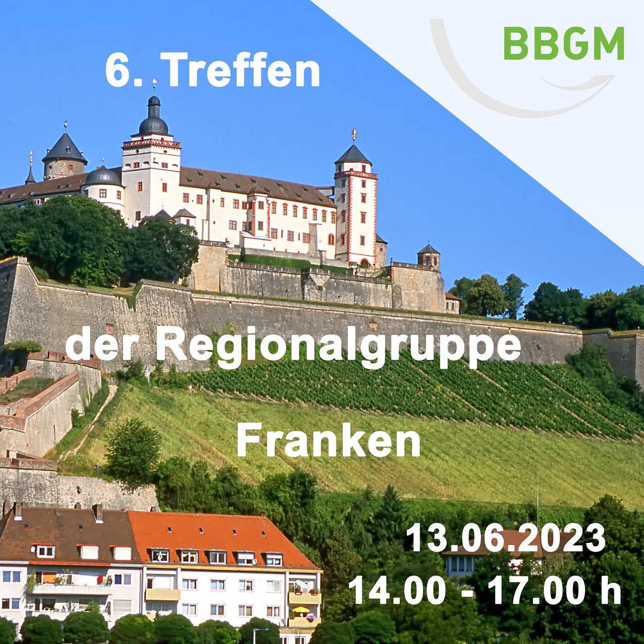 6. Treffen der Regionalgruppe Franken am 13.06.2023 von 14 bis 17 h