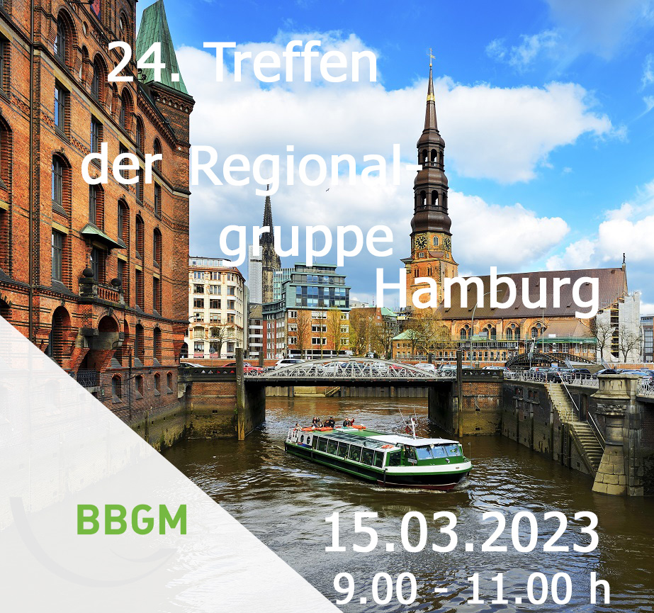 24. Treffen der Regionalgruppe Hamburg am 15.03.2023